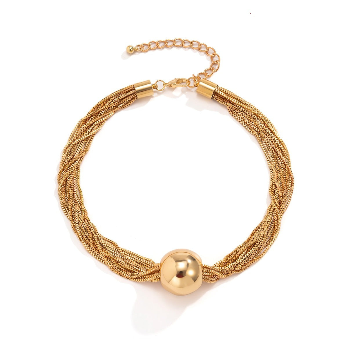 ELLUN | Italiaans Bolvormig Design - Dames Ketting
