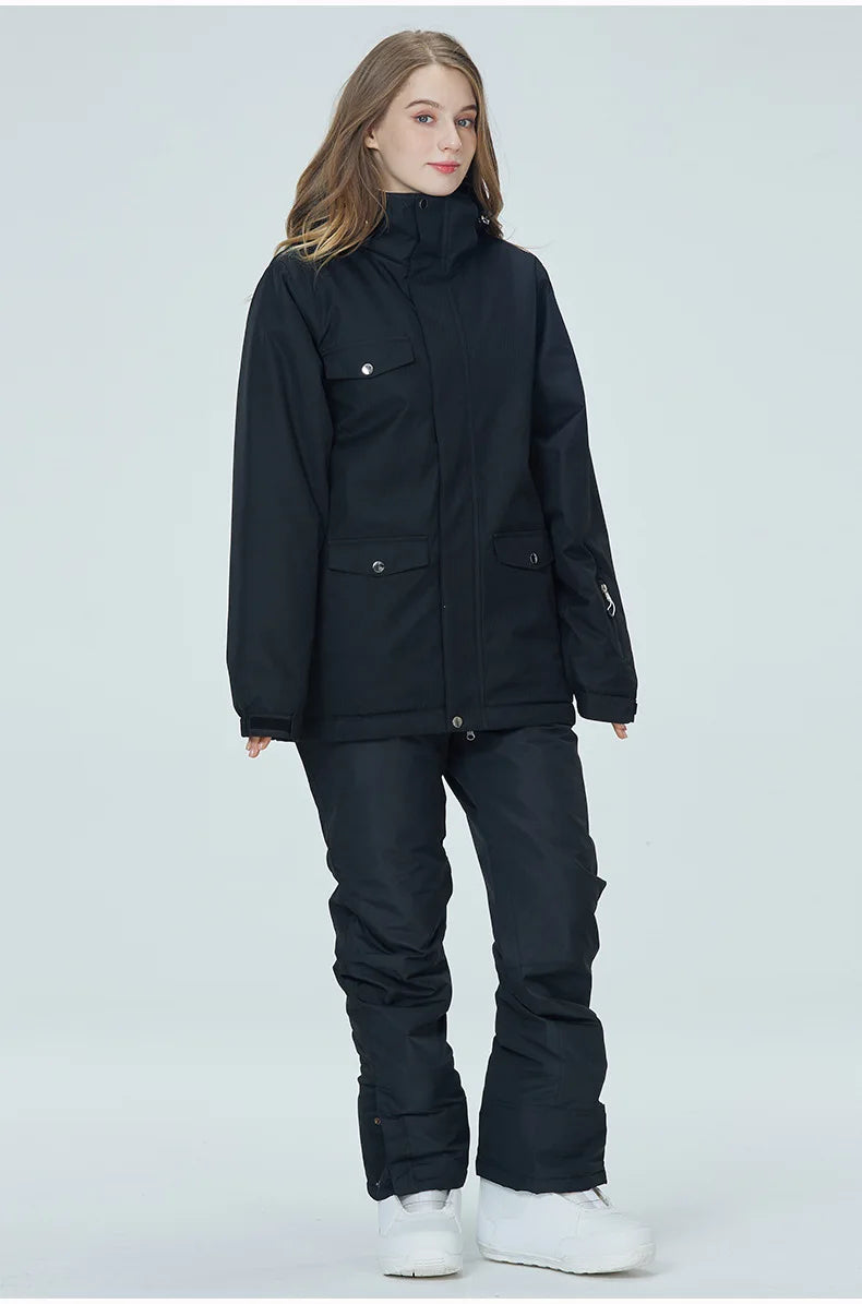 Dames Ski Jas + Ski Broek Set – Waterdicht, Winddicht & Stijlvol Voor De Wintersport