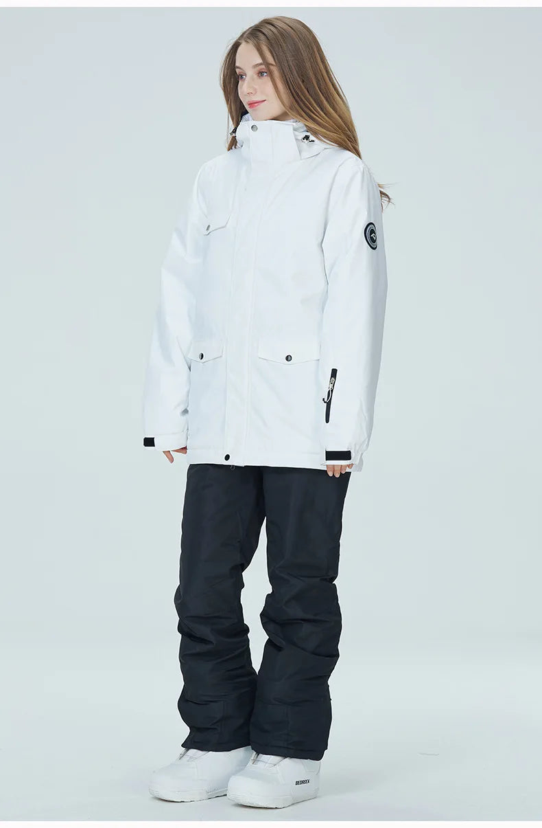 Dames Ski Jas + Ski Broek Set – Waterdicht, Winddicht & Stijlvol Voor De Wintersport