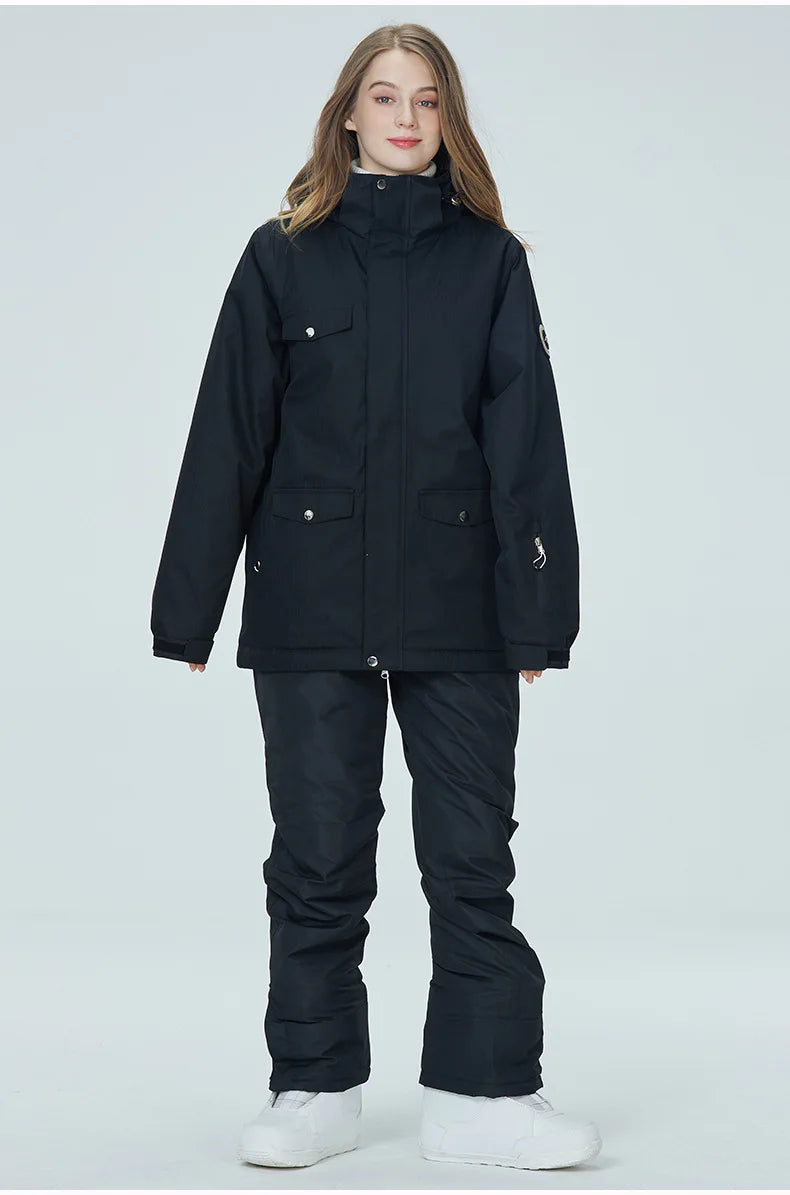 Dames Ski Jas + Ski Broek Set – Waterdicht, Winddicht & Stijlvol Voor De Wintersport