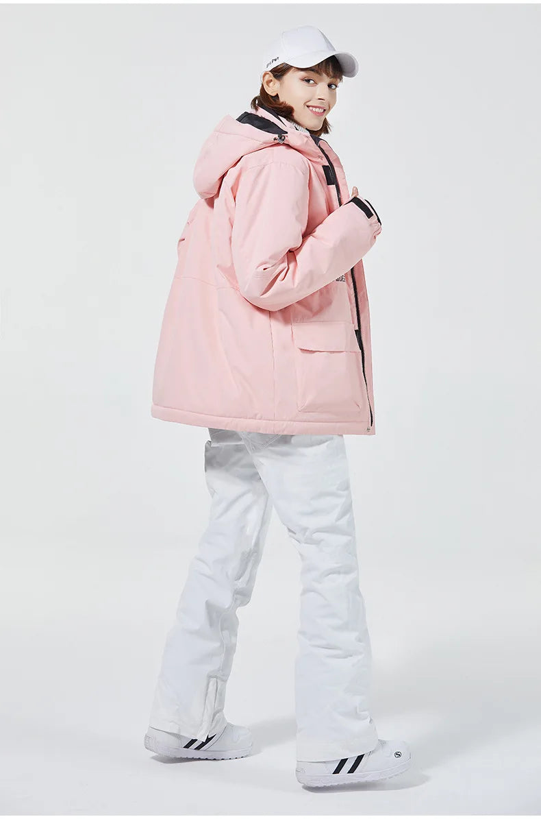 Dames Ski Jas + Ski Broek Set – Waterdicht, Winddicht & Stijlvol Voor De Wintersport