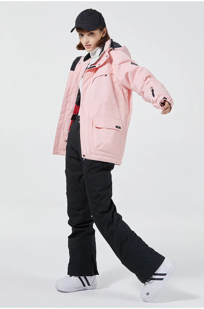 Dames Ski Jas + Ski Broek Set – Waterdicht, Winddicht & Stijlvol Voor De Wintersport