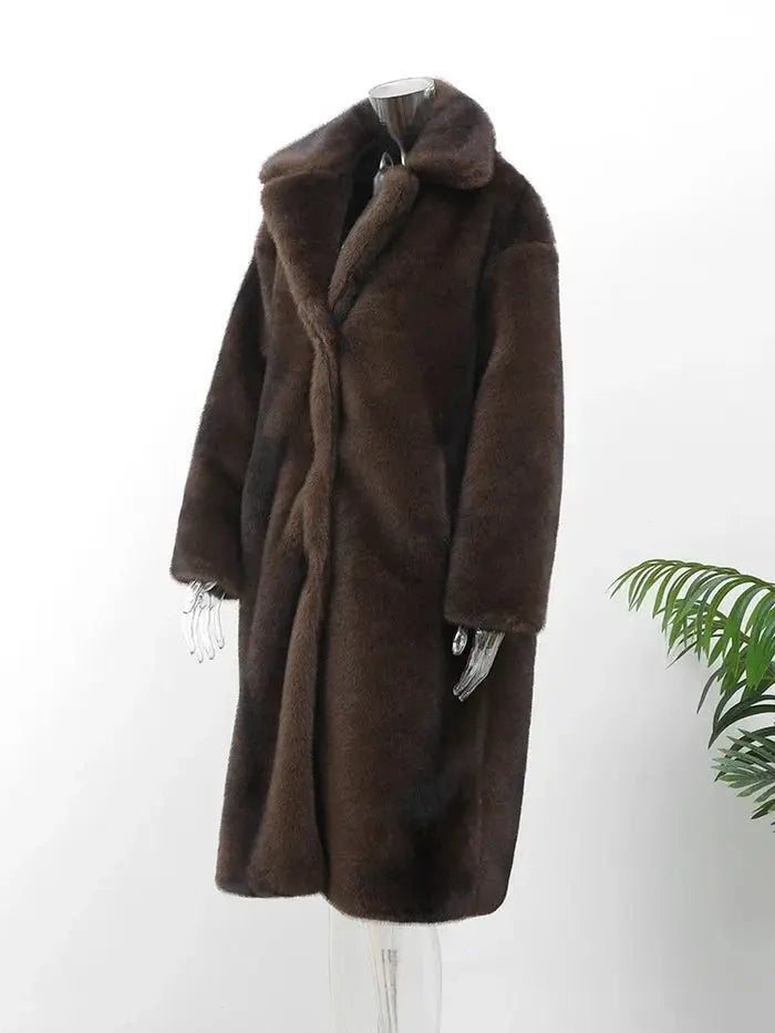 Luxe Lange Kunstbont Jas | Warmte, Glamour En Ongeëvenaarde Comfort