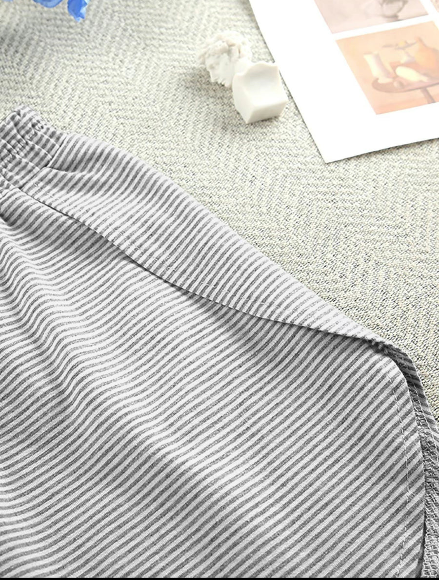 JUDIT | Luchtige Dames Set Met Streeppatroon En Relaxte Pasvorm – Comfortabel, Casual, Zomers