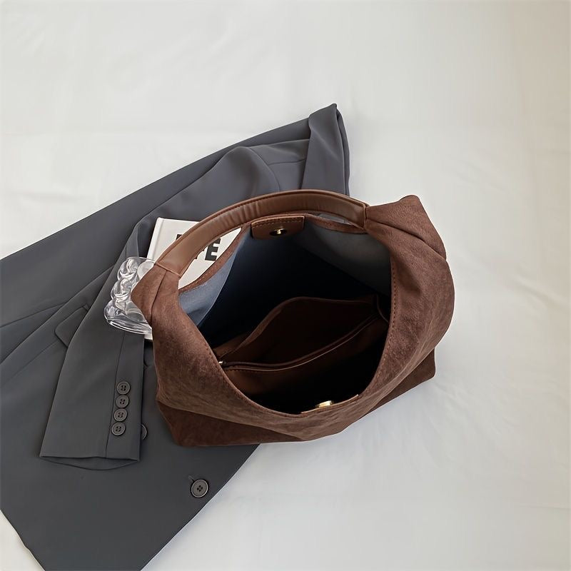 DALENNE | Suede Tote Tas Voor Dames - Comfort, Simpel Design & Stijlvol