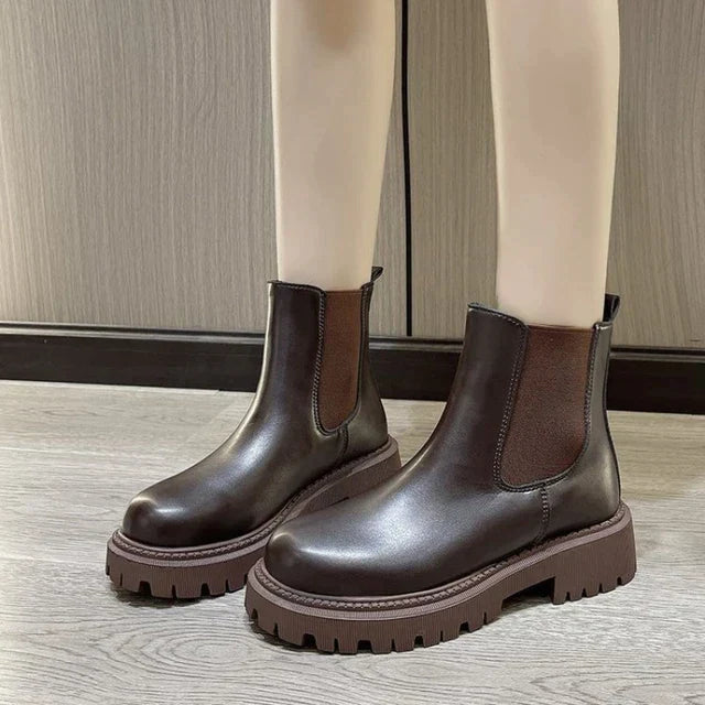 LIVA | Dames Chelsea-laarzen – Tijdloos, Warm & Duurzaam Comfort Voor Elke Dag