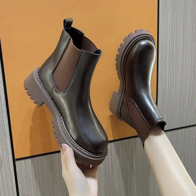 LIVA | Dames Chelsea-laarzen – Tijdloos, Warm & Duurzaam Comfort Voor Elke Dag