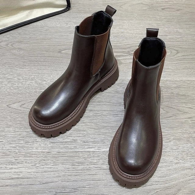 LIVA | Dames Chelsea-laarzen – Tijdloos, Warm & Duurzaam Comfort Voor Elke Dag