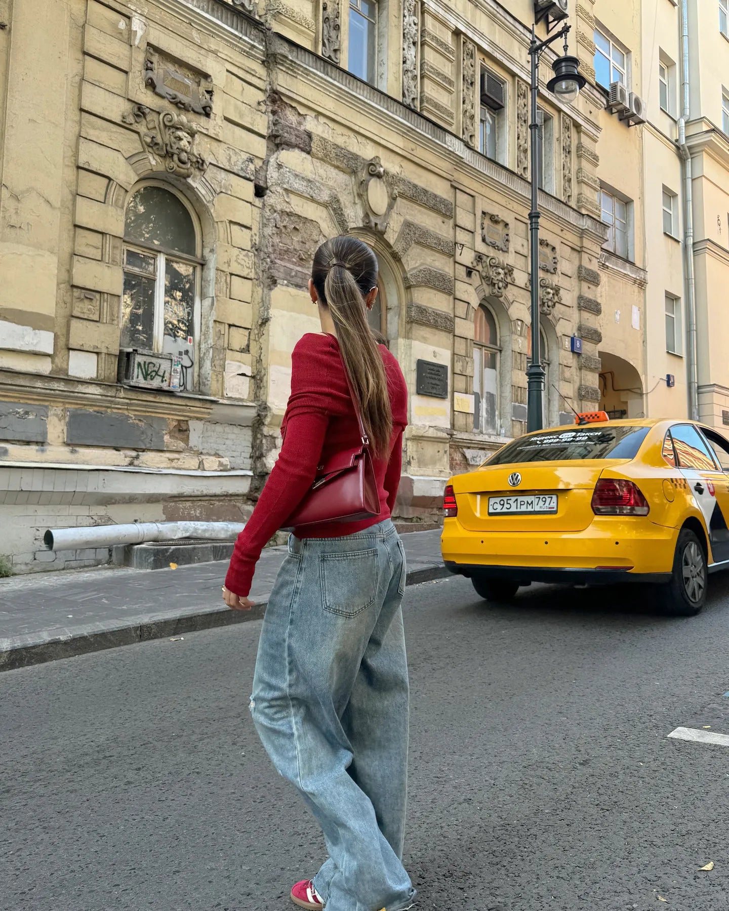 KEISHA | Rode Casual Chique Top Voor Dames - Comfortabel & Elegant