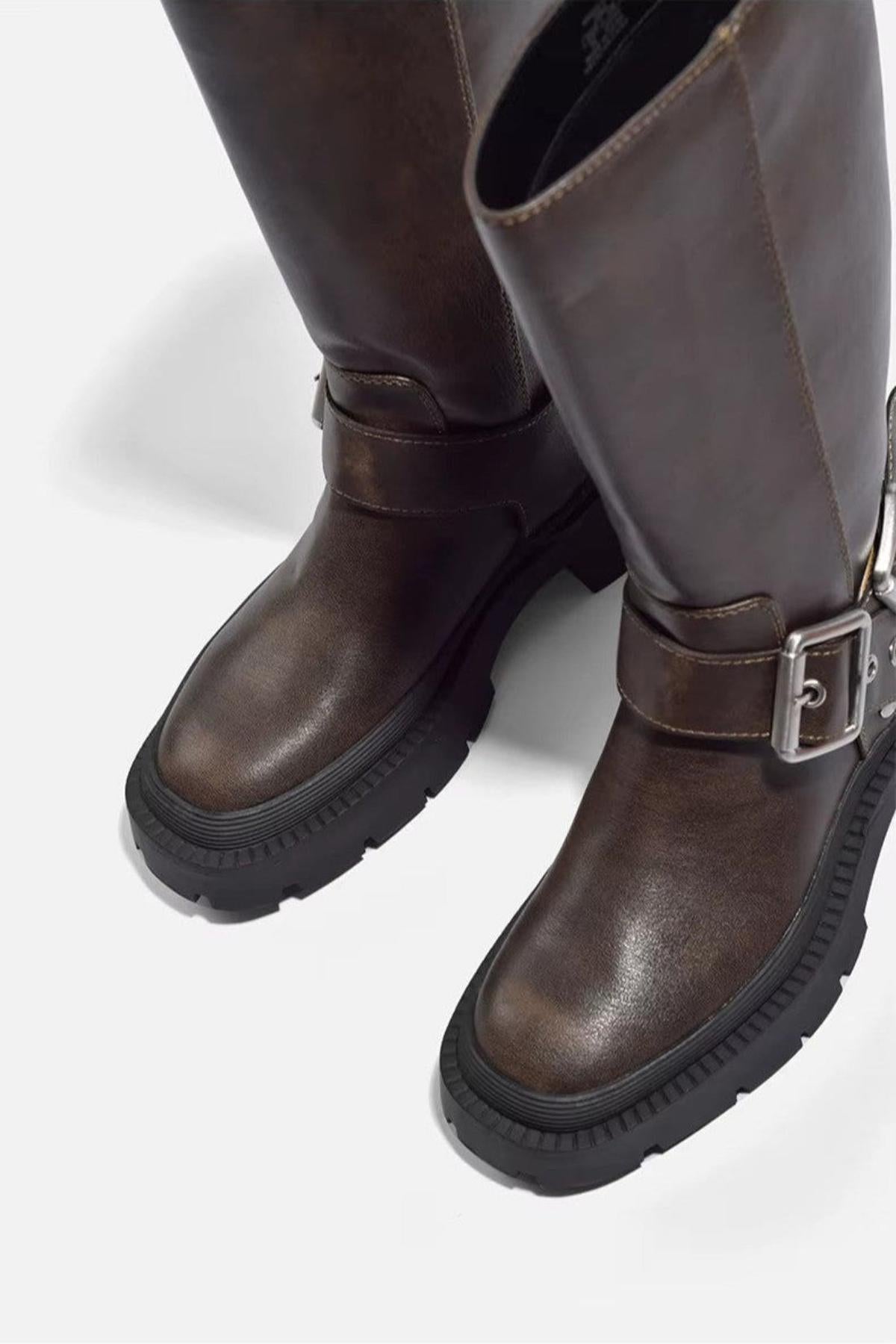 Kniehoge Chunky Laarzen Voor Dames | Stoere stijl & ultiem comfort