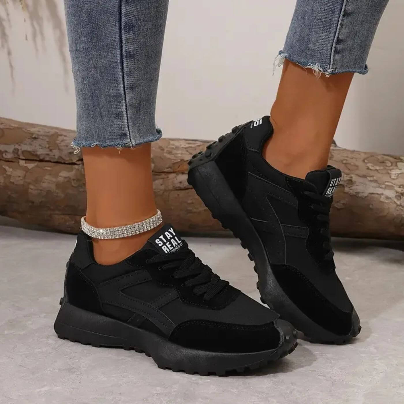 Stevige & Comfortabele Dames Sneakers – Comfort, Grip & Stijl in Eén