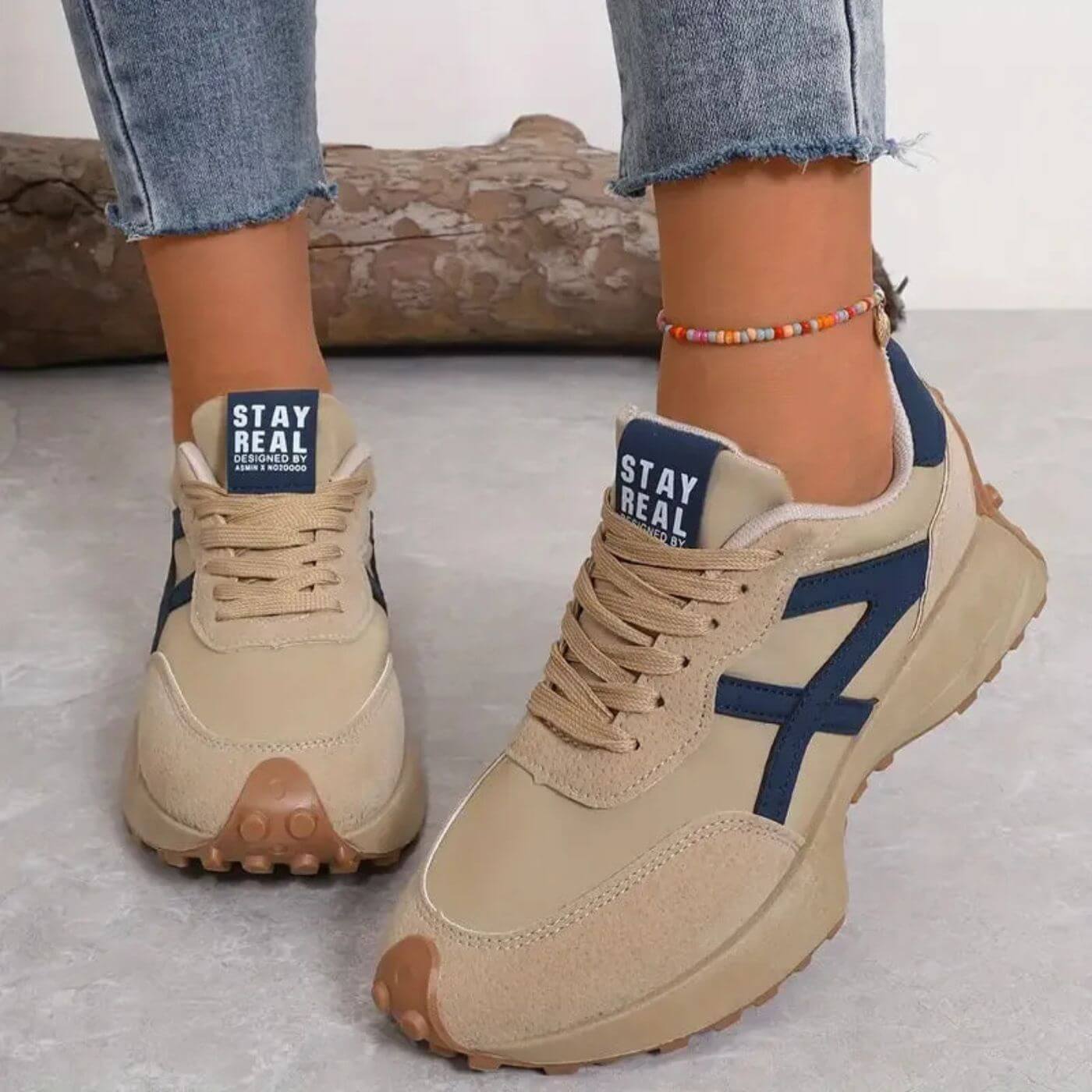 Stevige & Comfortabele Dames Sneakers – Comfort, Grip & Stijl in Eén