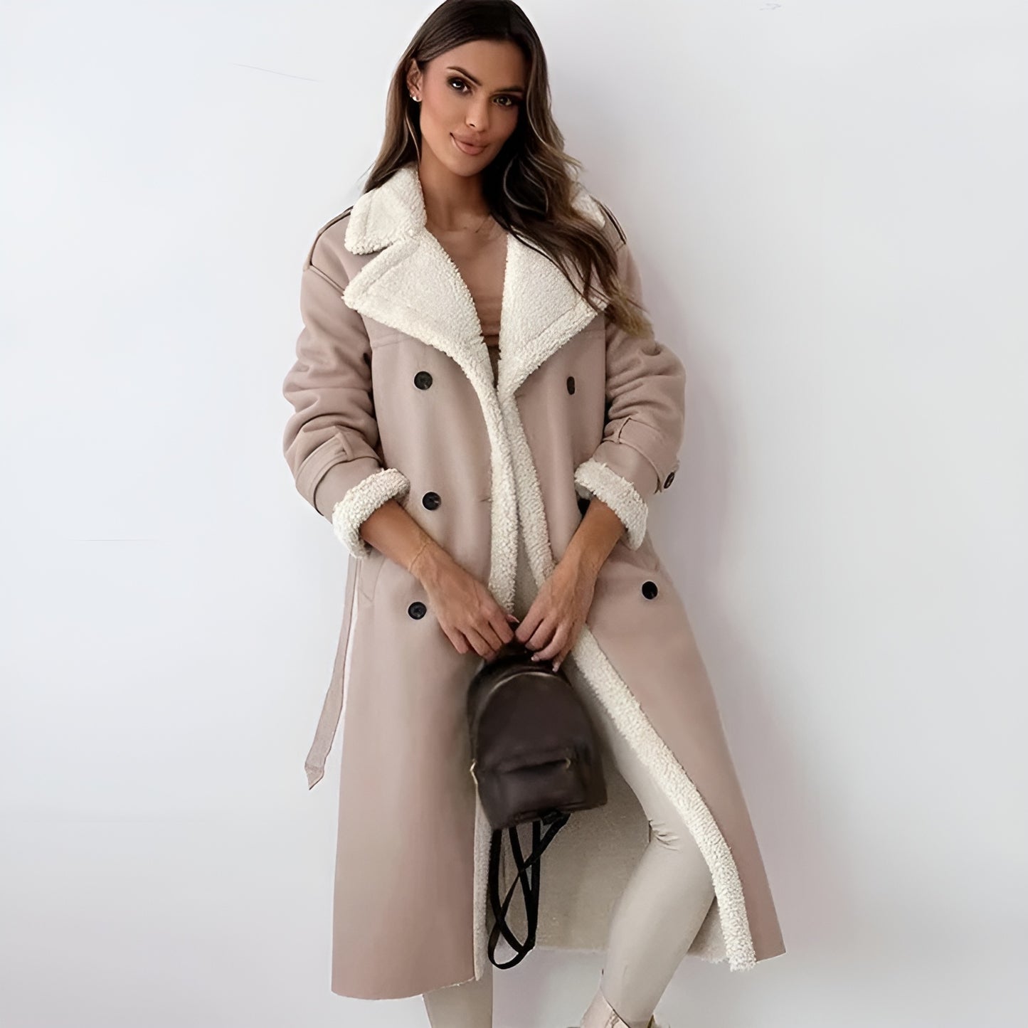 Lange Dames Winterjas van lamswol | Pure luxe & ultieme winterwarmte