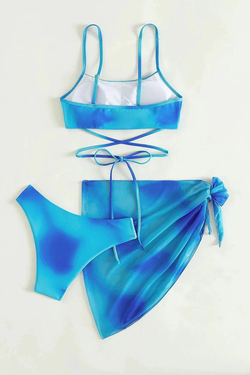 ZAYLA | 3-Delige Bikini Set – Flatterend, Tropisch & Sneldrogend