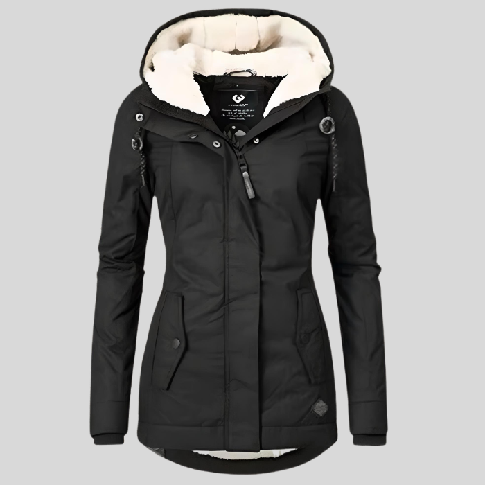 Lange Waterdichte Dames Winterjas Met Capuchon & Voering | Blijf Warm & Droog