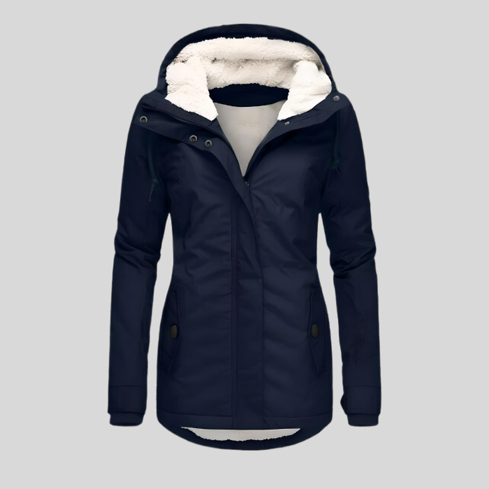 Lange Waterdichte Dames Winterjas Met Capuchon & Voering | Blijf Warm & Droog