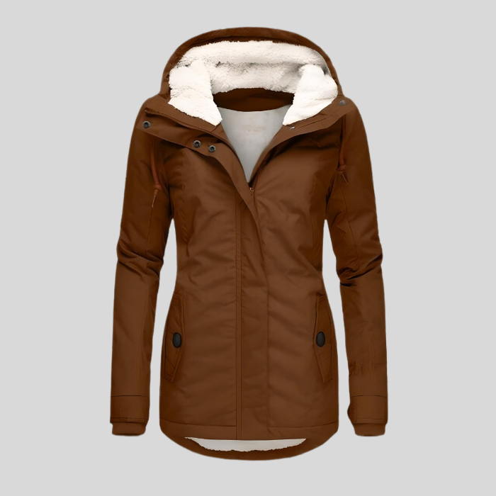 Lange Waterdichte Dames Winterjas Met Capuchon & Voering | Blijf Warm & Droog