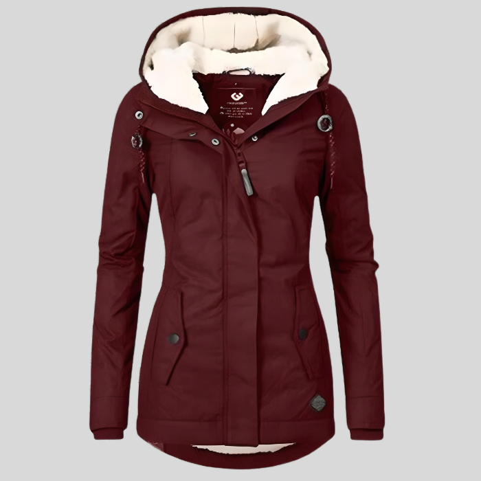 Lange Waterdichte Dames Winterjas Met Capuchon & Voering | Blijf Warm & Droog