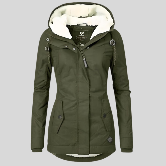 Lange Waterdichte Dames Winterjas Met Capuchon & Voering | Blijf Warm & Droog