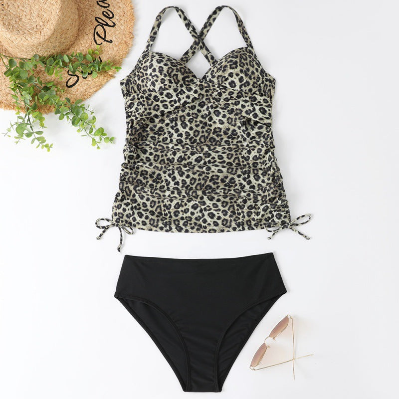 SABINA |Tankini Set met Buikbedekking – Verbergt & Flatteert met Stijl