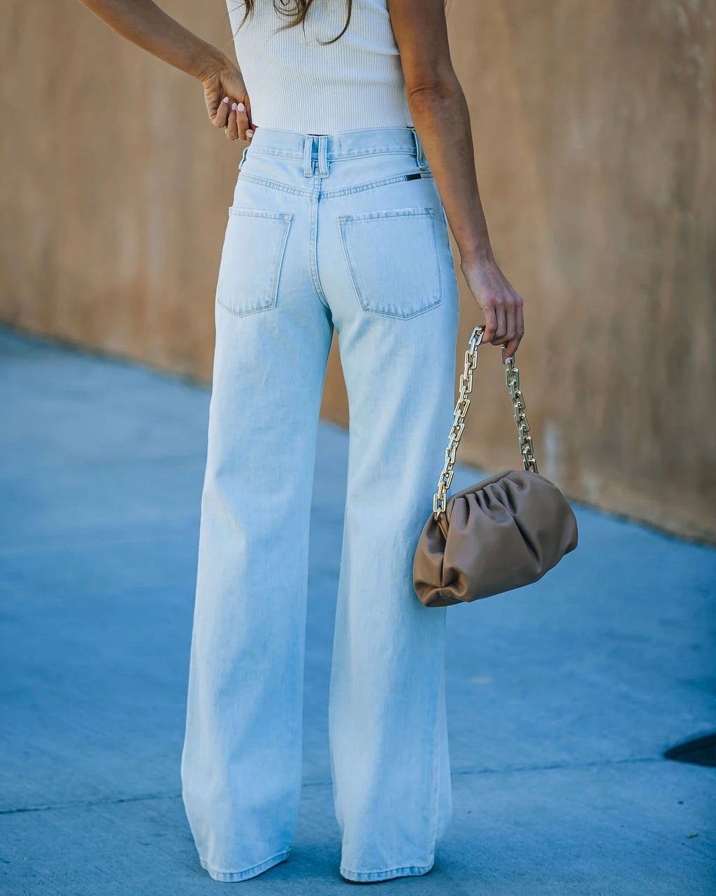 YARA | Licht Blauwe Dames Jeans Met Gescheurde Details - Stoer, Comfortabel & Stijlvol