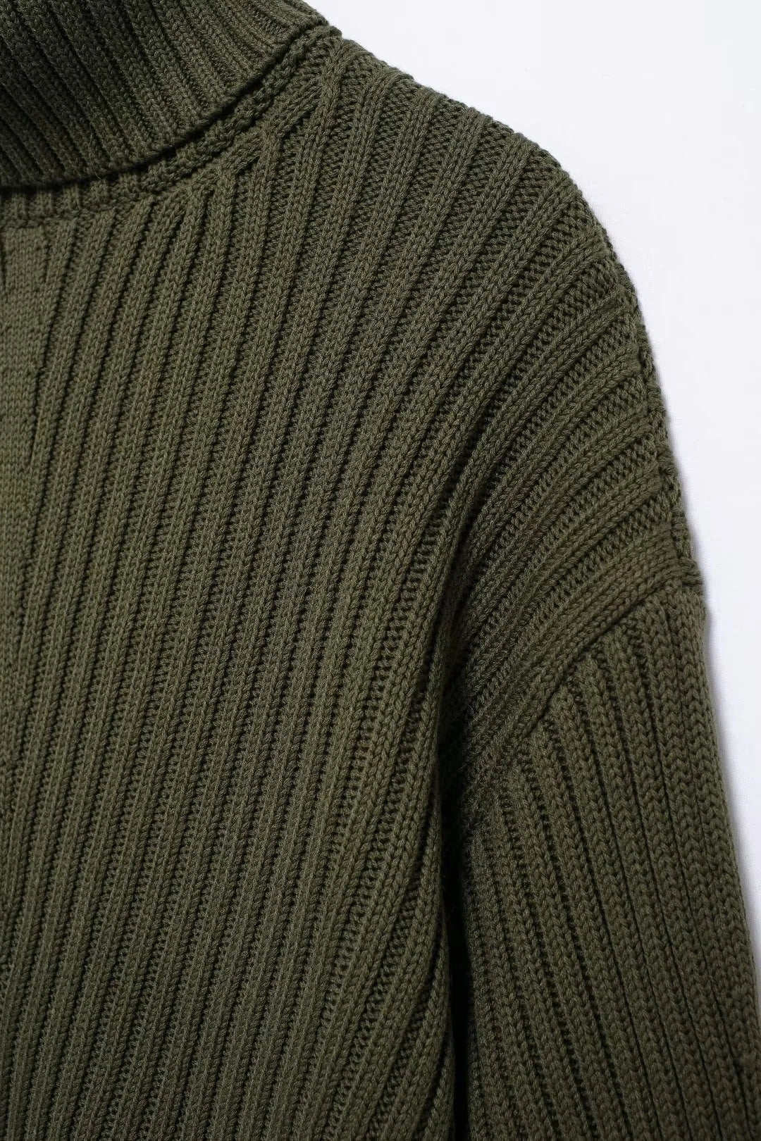 NOA | Geribde Cropped Coltrui voor Dames – Warm & Modern Voor Koude, Onvoorspelbare Dagen