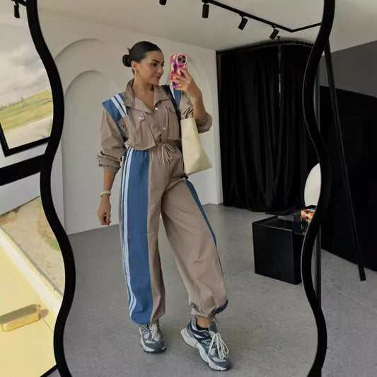 LEONORA Set – Casual,Chic & Trendy Denim Afwerking