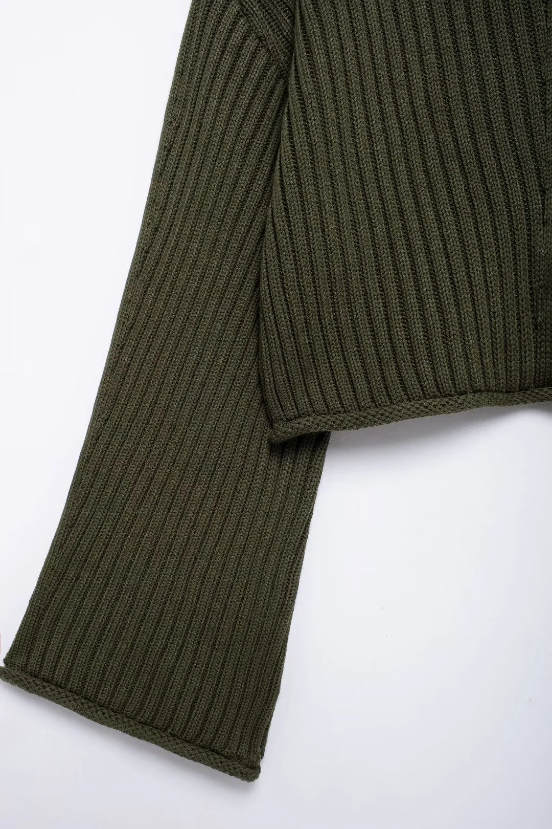 NOA | Geribde Cropped Coltrui voor Dames – Warm & Modern Voor Koude, Onvoorspelbare Dagen