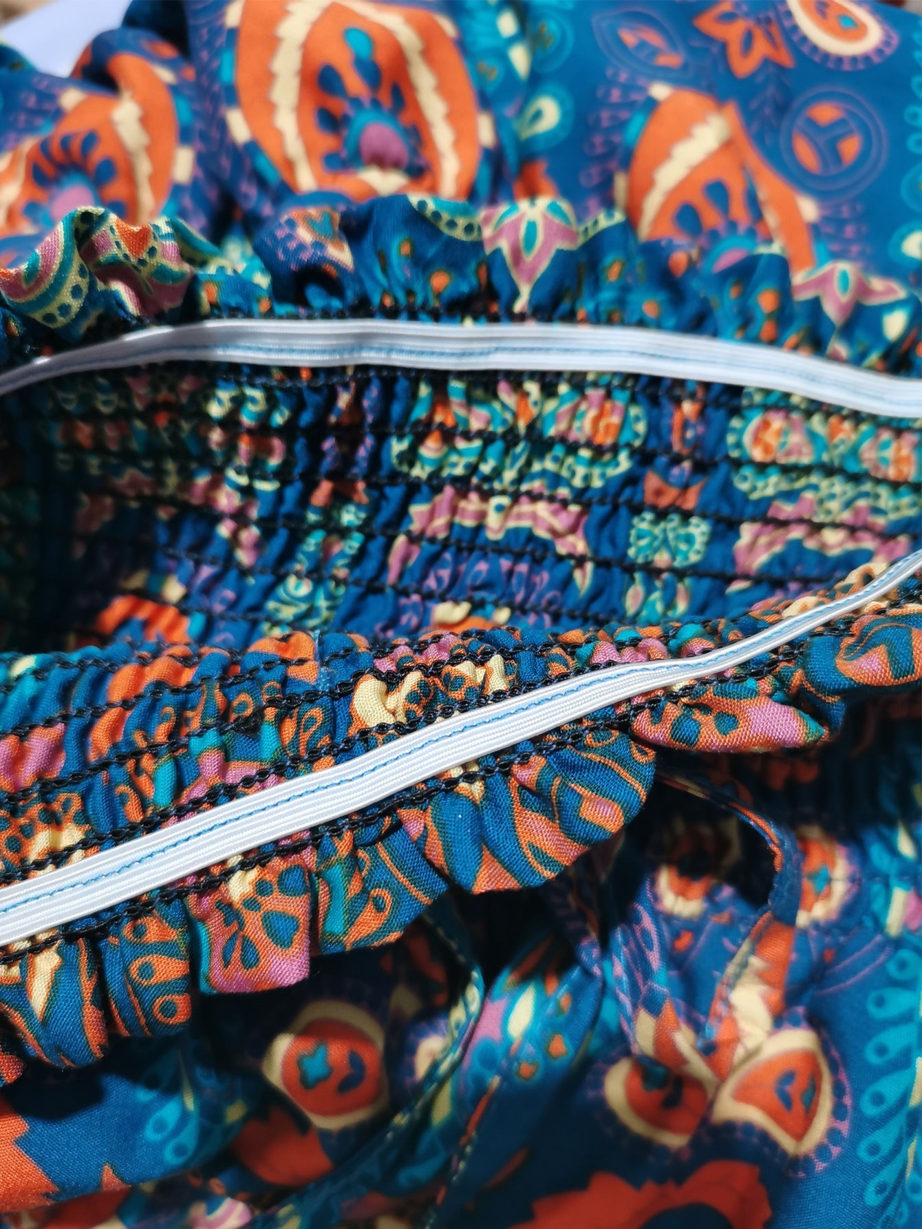 YMKE | Zomerse Maxi Rok Voor Dames Met Boho Print - Elegant, Uniek & Modieus
