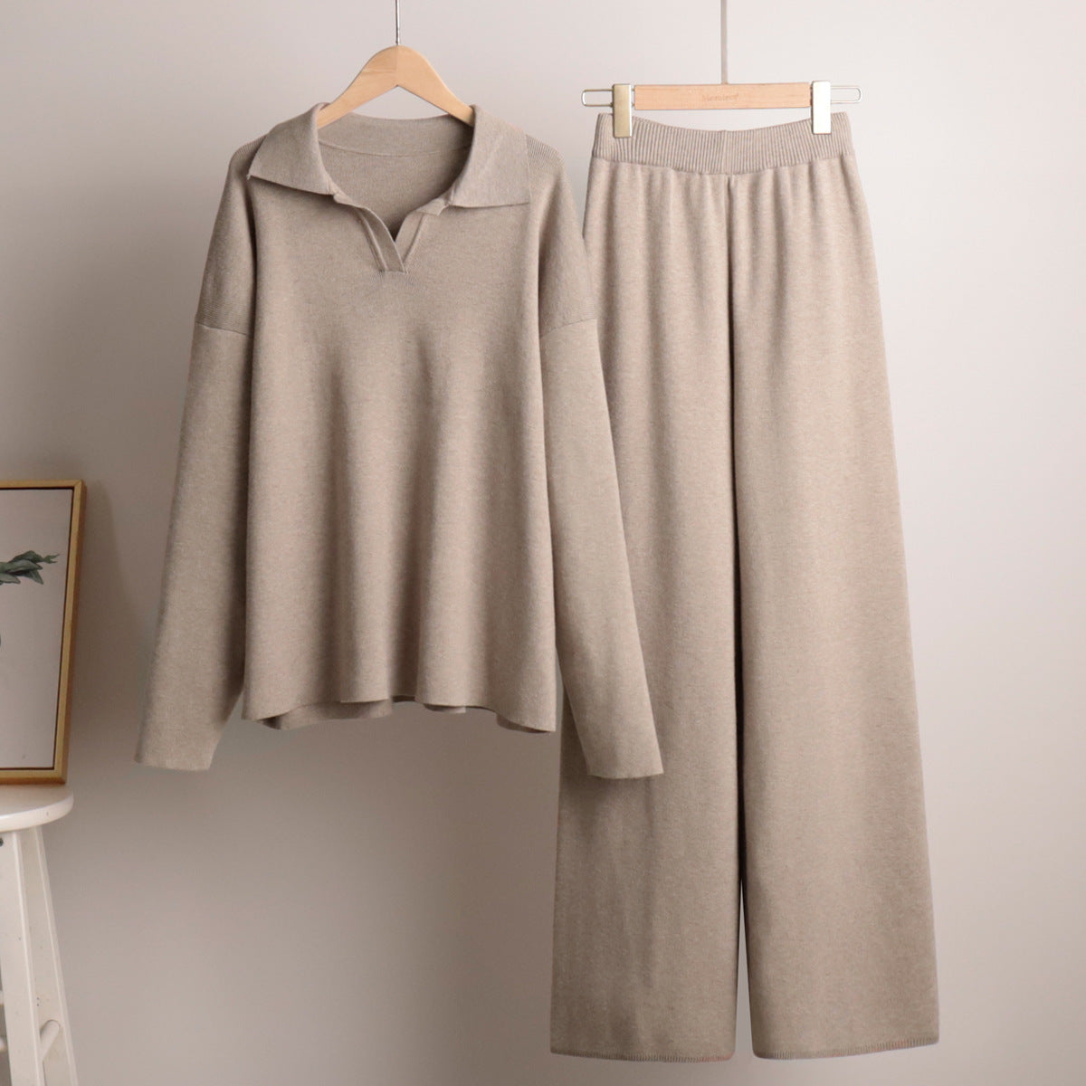DANIEK | Gebreide Dames Set Met Losse Pasvorm & Toch Luxe Uitstraling - Stijlvol & Comfortabel