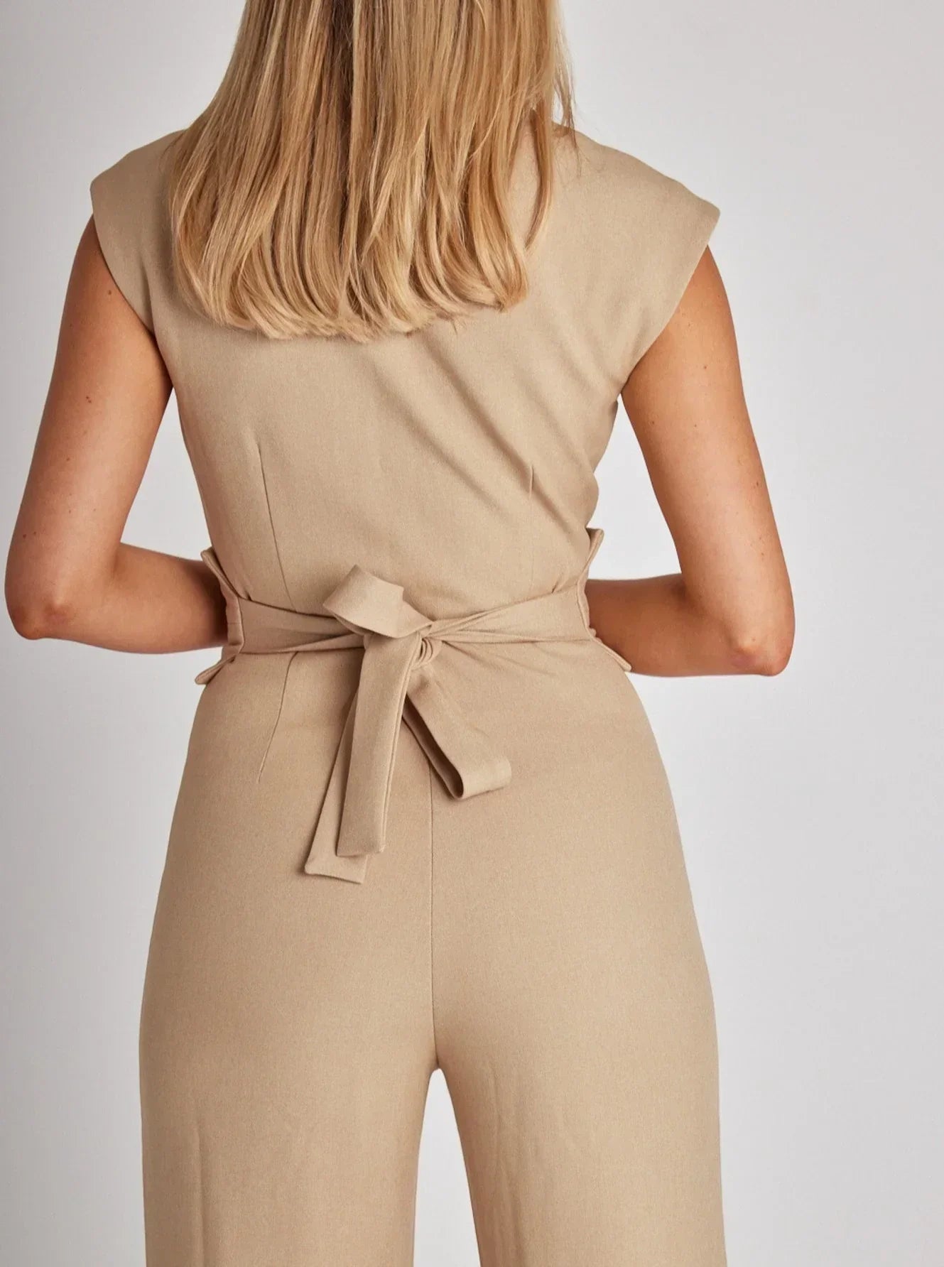 ELISA | Jumpsuit Zakelijk En Stijlvol – Getailleerd Silhouet – Voor Werk, Events En City Chic