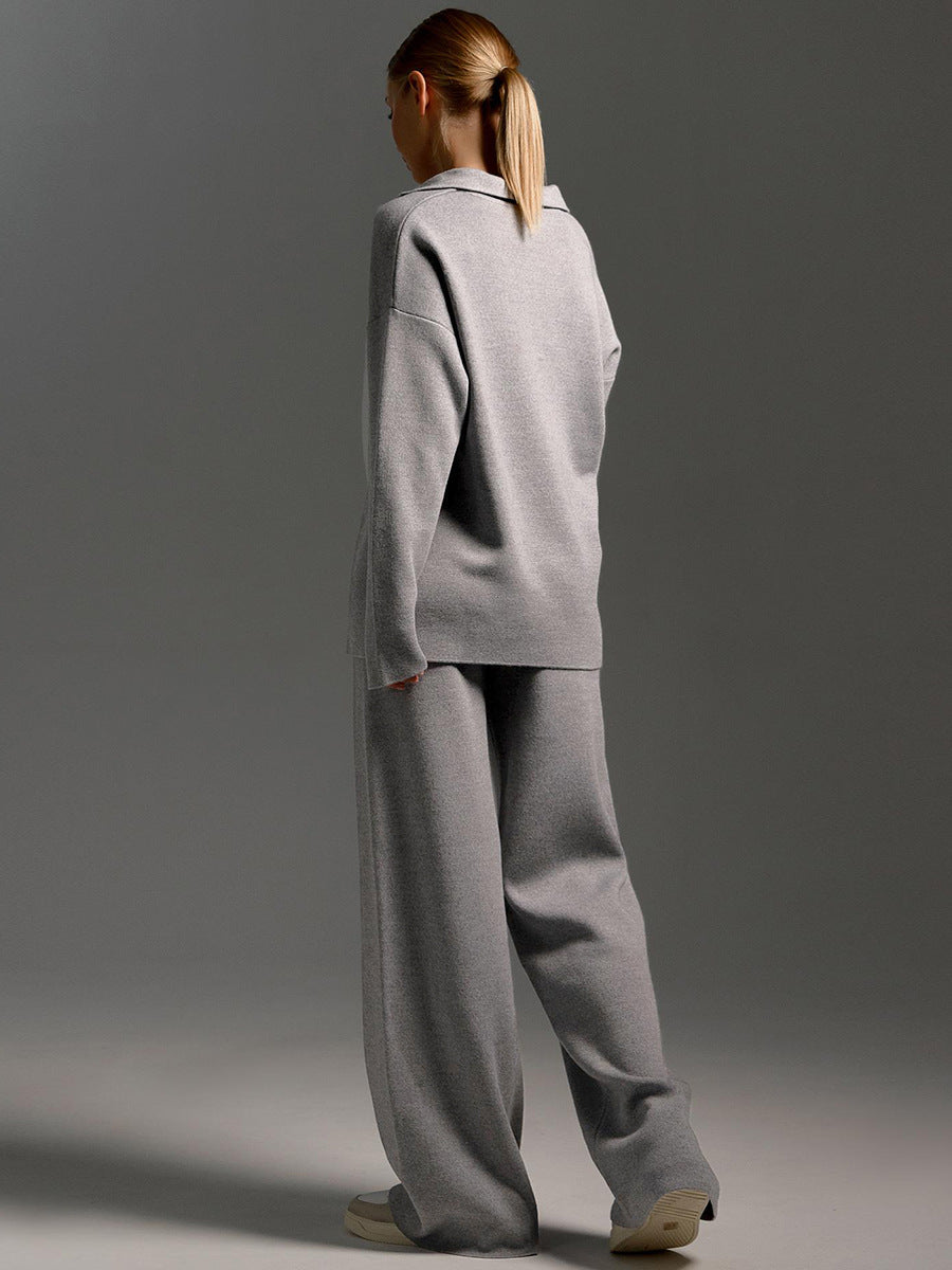 DANIEK | Gebreide Dames Set Met Losse Pasvorm & Toch Luxe Uitstraling - Stijlvol & Comfortabel