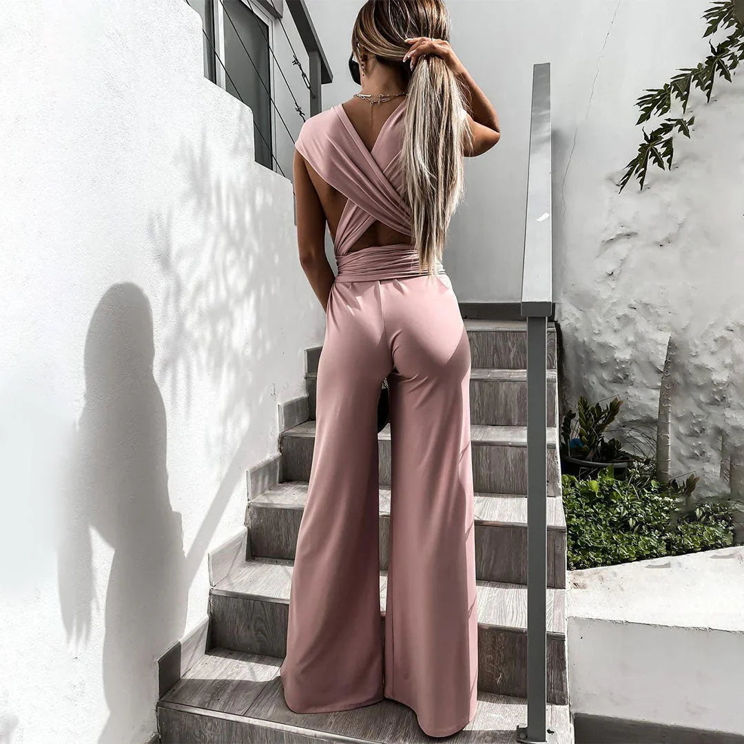 RYLEIGH | Trendy Dames Jumpsuit Met Bovenkant Die Op Verschillende Manieren Te Kopen Is – Stijlvol, Comfortabel, Veelzijdig