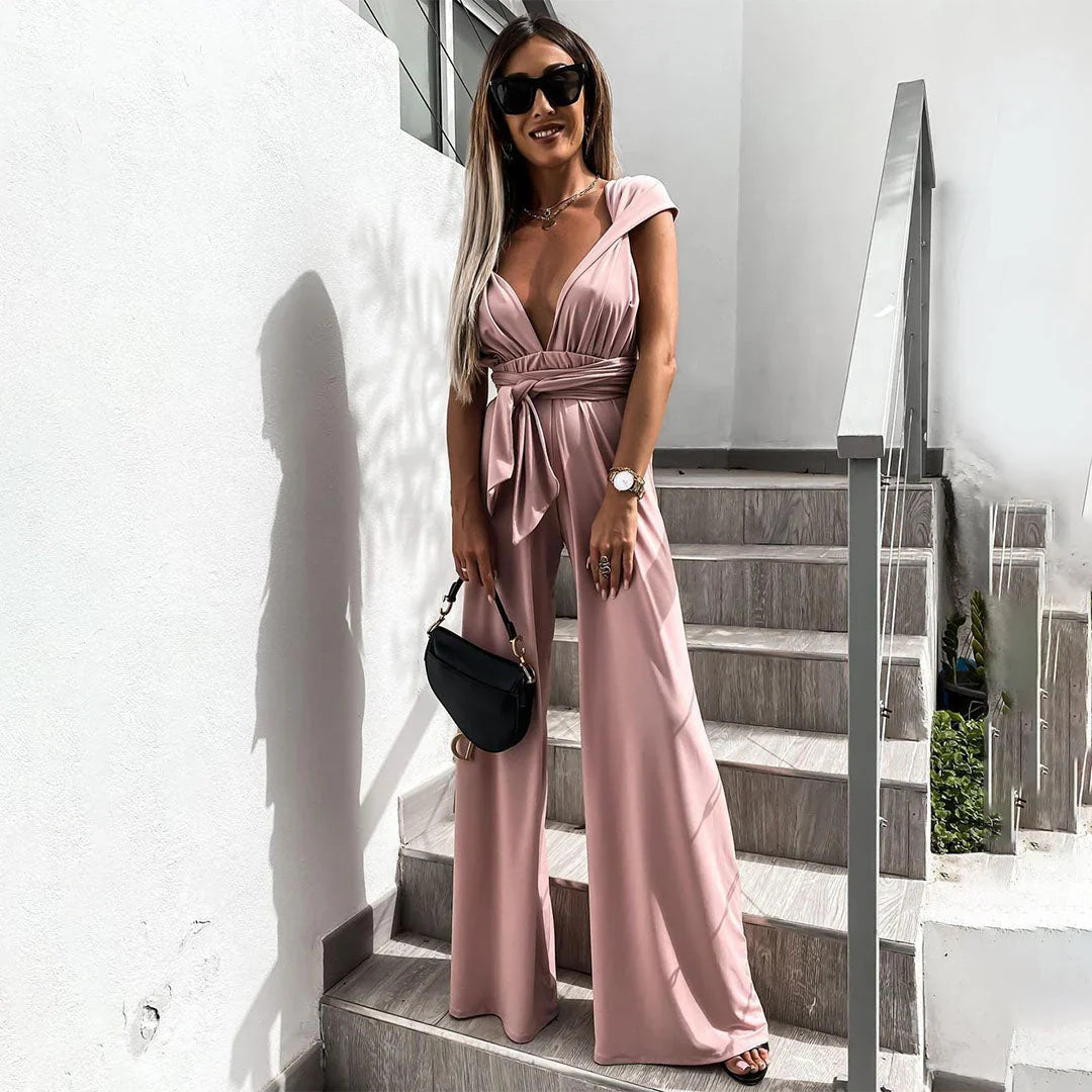 RYLEIGH | Trendy Dames Jumpsuit Met Bovenkant Die Op Verschillende Manieren Te Kopen Is – Stijlvol, Comfortabel, Veelzijdig