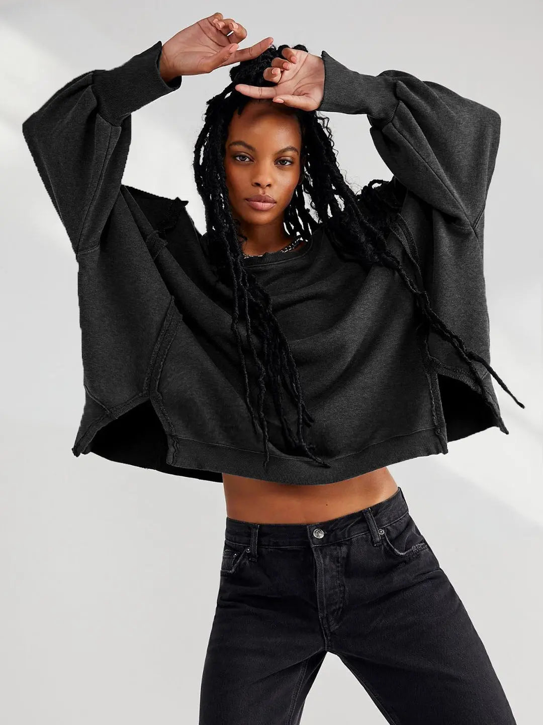 LIV | Oversized Damestrui Van Katoenmix – Casual, Comfortabel & Tijdloos Modieus