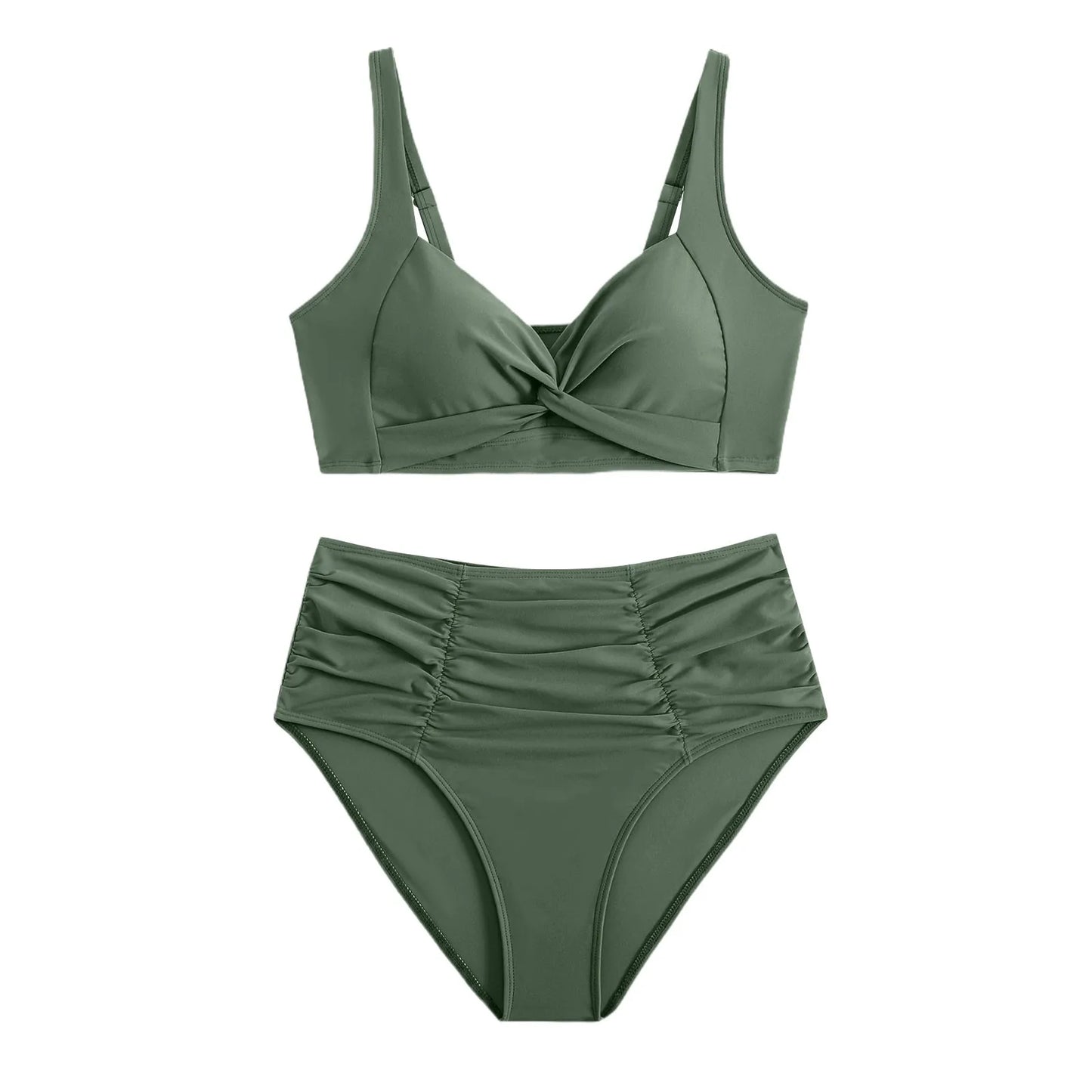 LANA | Flatterende High Waist Bikini – Corrigerend, Comfortabel & Elegant Voor Elke Vrouw