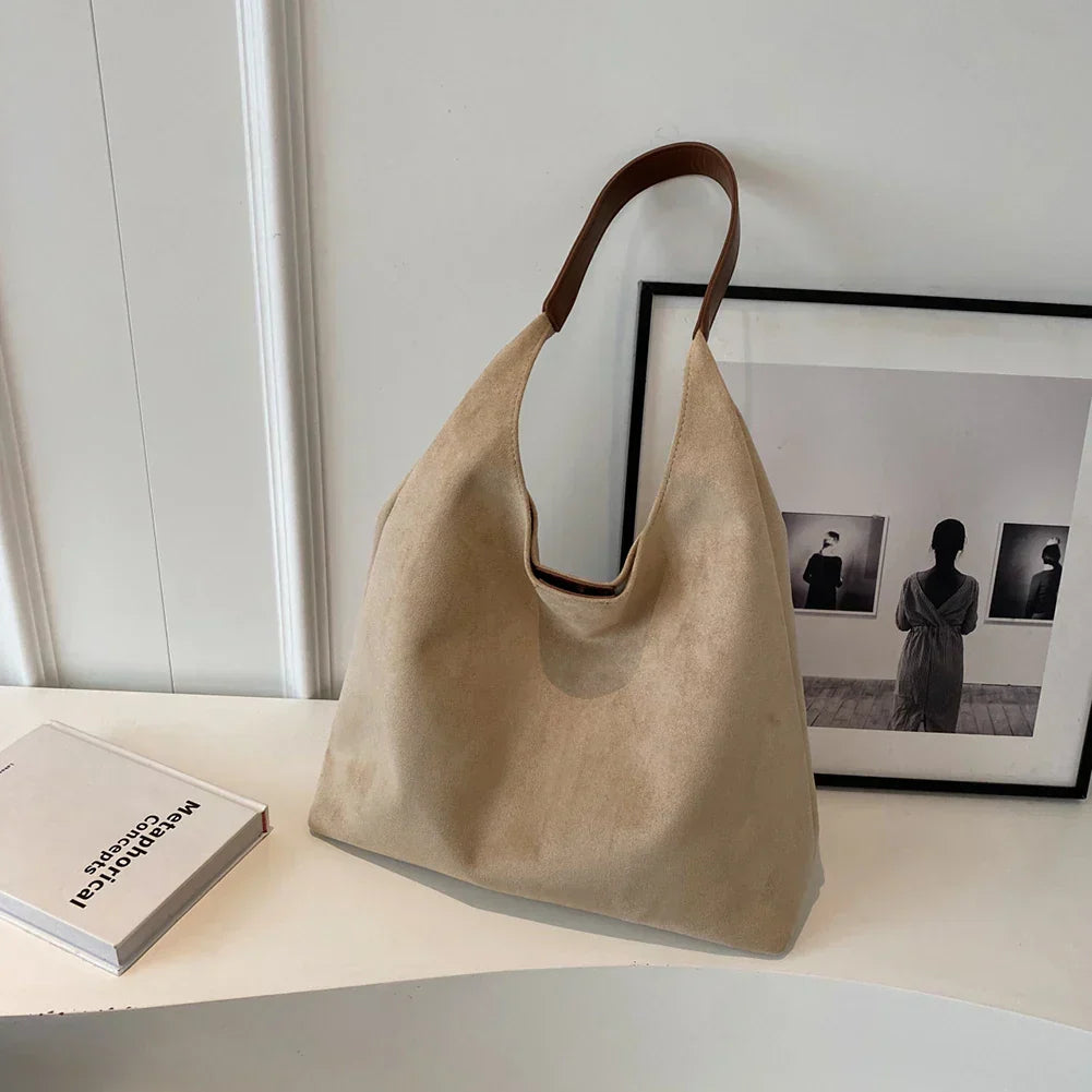 DALENNE | Suede Tote Tas Voor Dames - Comfort, Simpel Design & Stijlvol