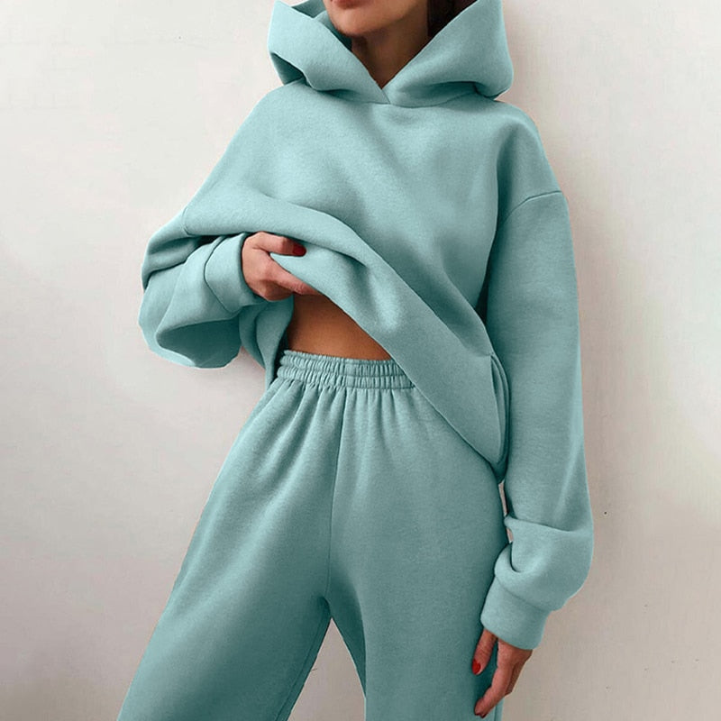 INÈS | Oversized Joggingset Voor Dames Met Relaxte Pasvorm – Comfortabel, Modieus & Veelzijdig