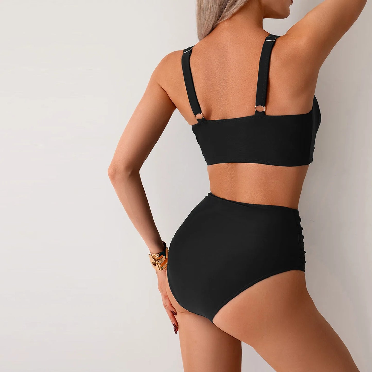 LANA | Flatterende High Waist Bikini – Corrigerend, Comfortabel & Elegant Voor Elke Vrouw