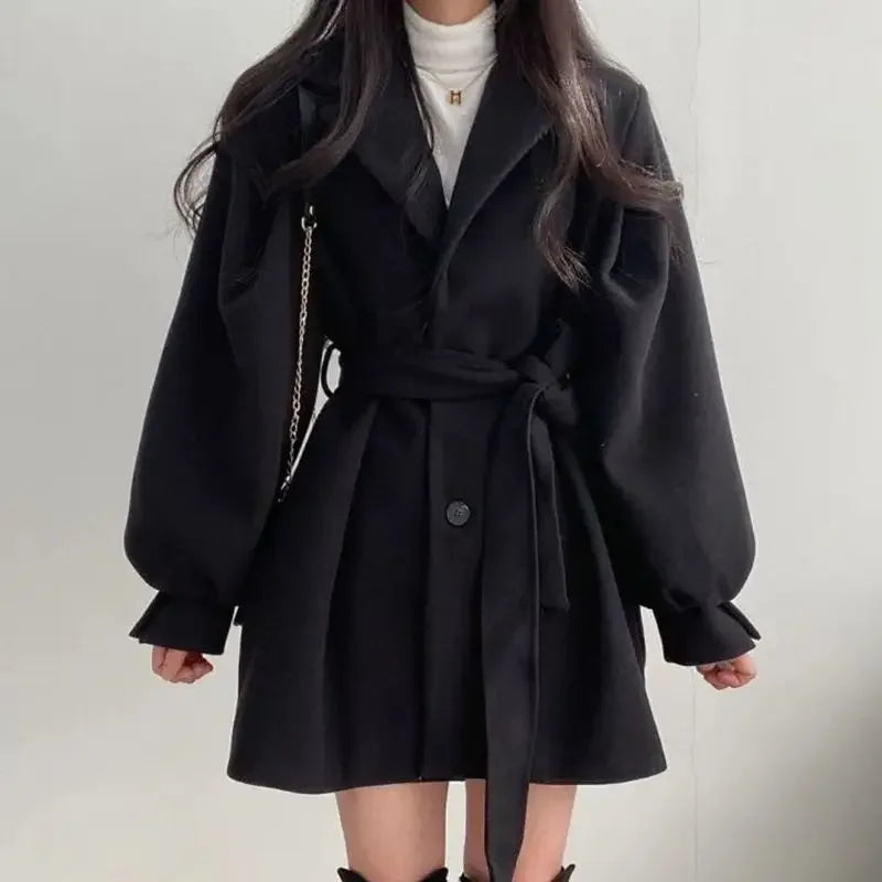 ISABELLA | Dames Trenchcoat met Ceintuur – Tijdloos, Elegant & Comfortabel Voor Elke Gelegenheid