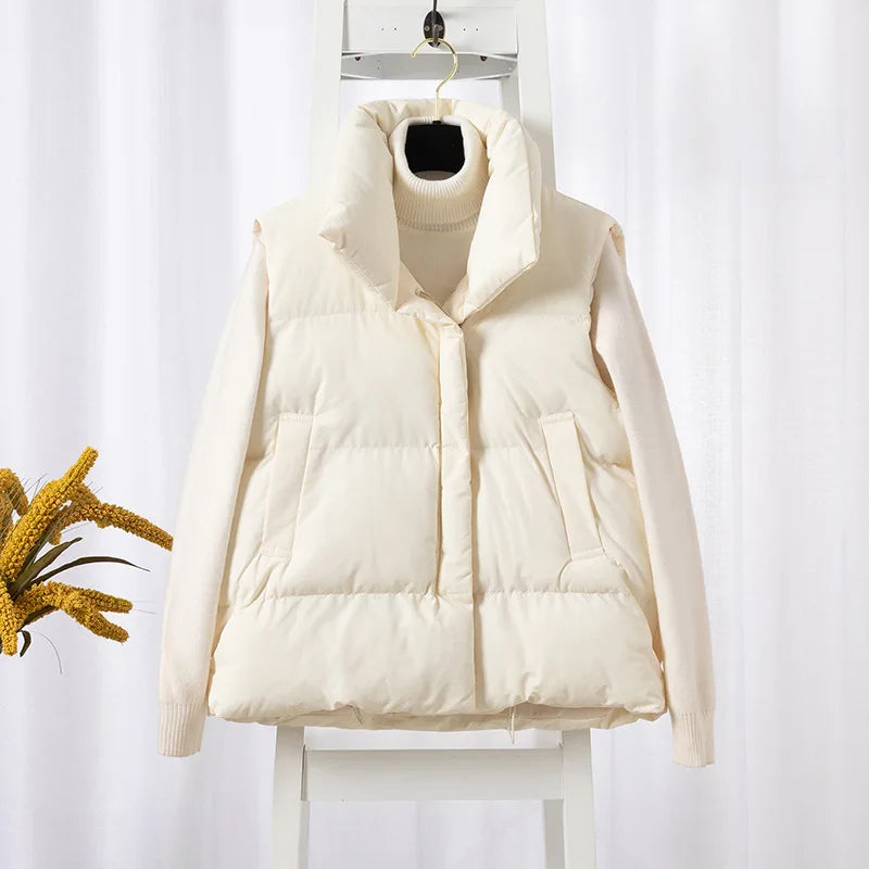 JULIETTE | Warme Puffer Bodywarmer Voor Dames – Lichtgewicht, Comfortabel & Perfect Voor Herfst & Winter