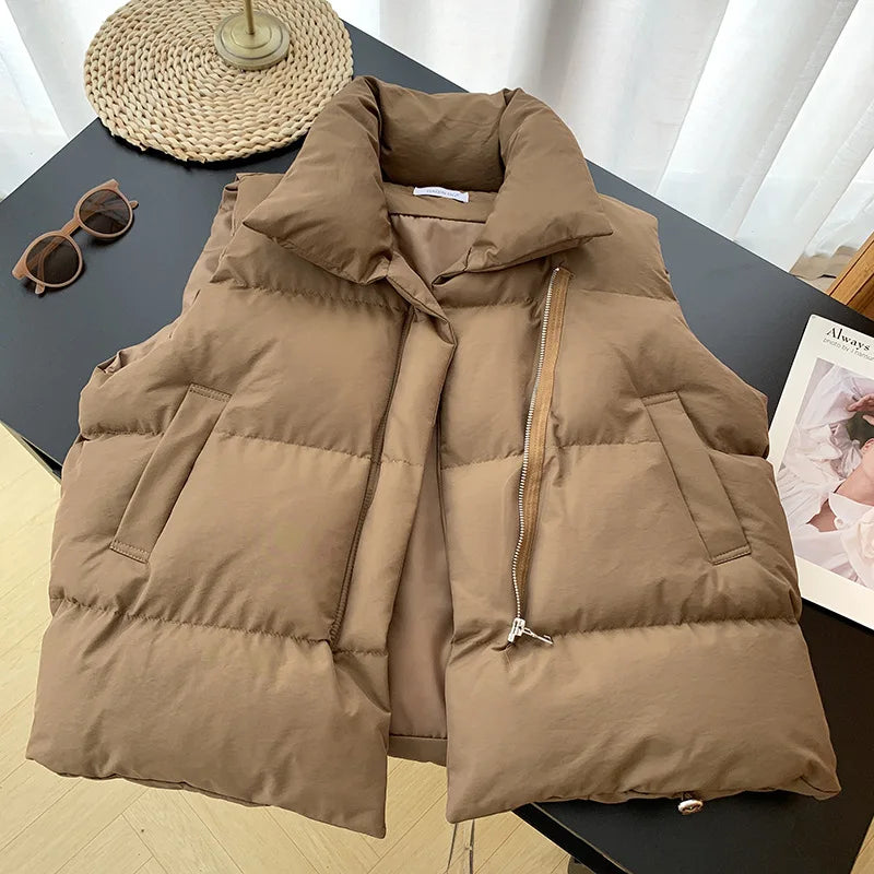 JULIETTE | Warme Puffer Bodywarmer Voor Dames – Lichtgewicht, Comfortabel & Perfect Voor Herfst & Winter