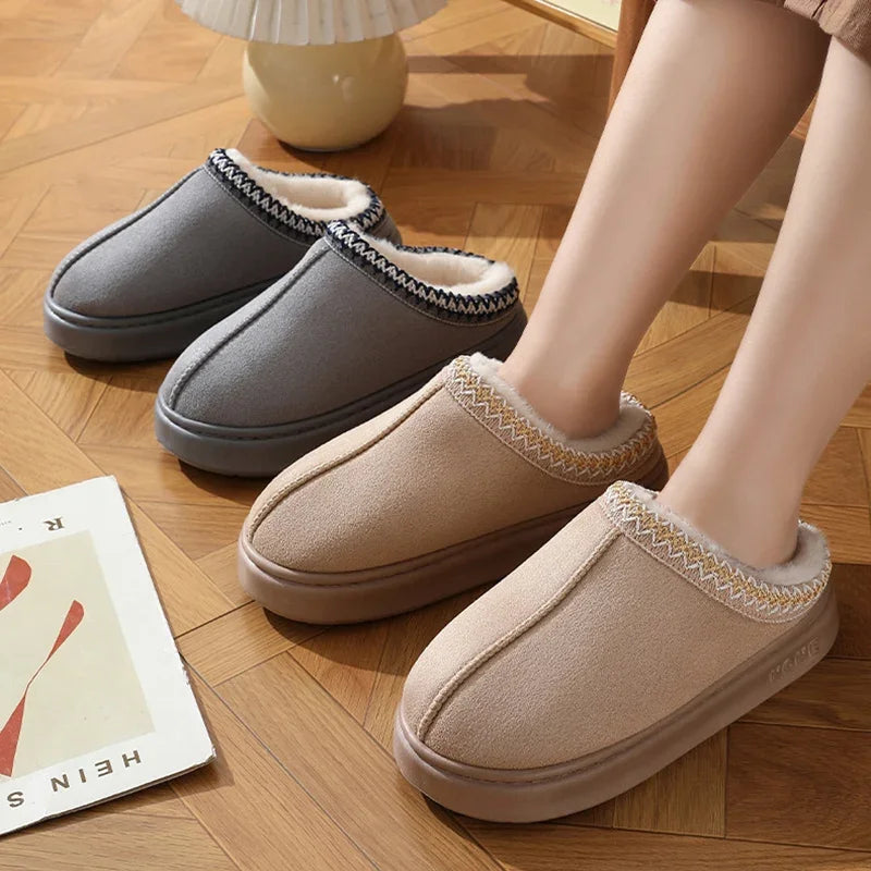 MARIT | Warme Dames Pantoffels Gevoerd Met Bont – Knus, Comfortabel & Perfect Voor De Winter