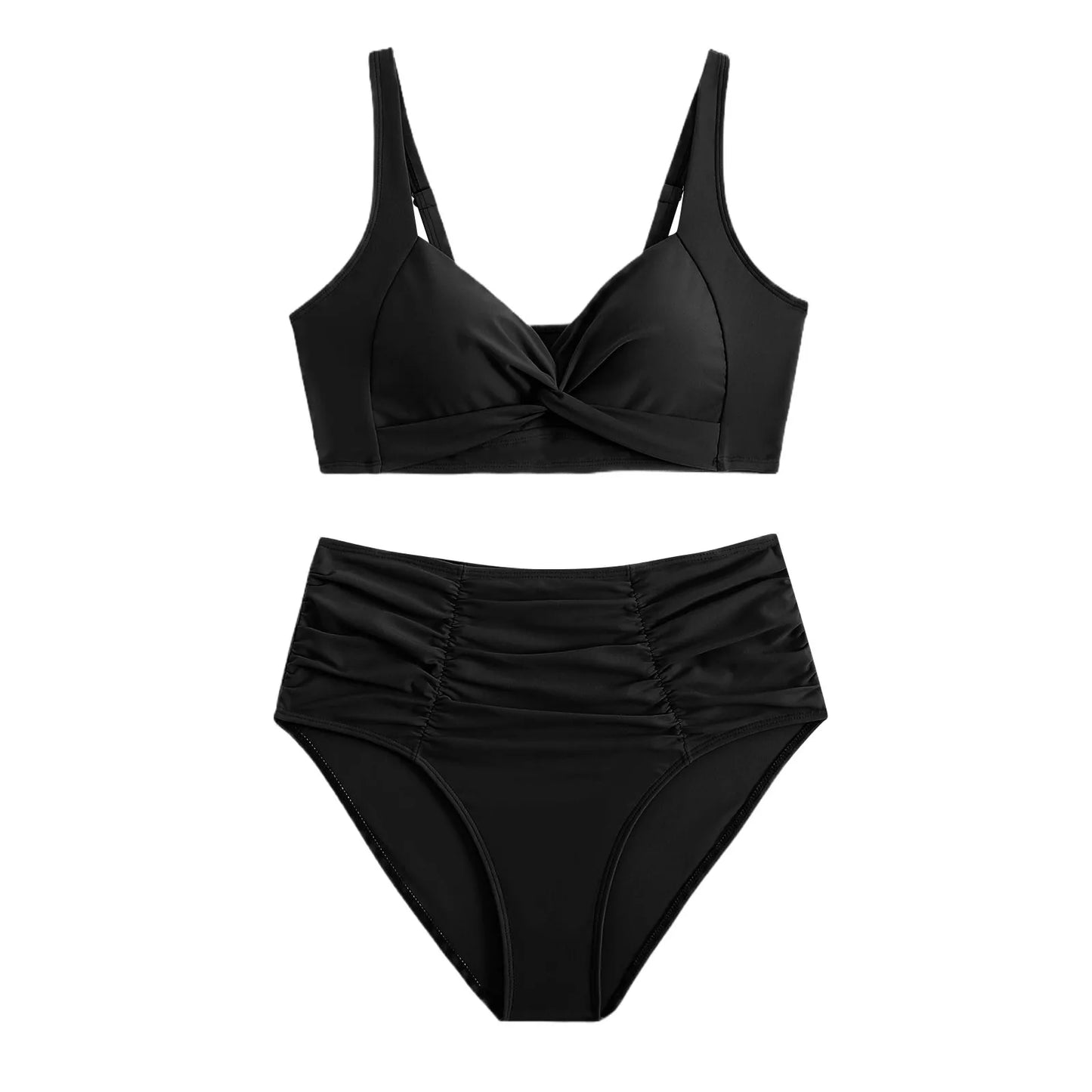 LANA | Flatterende High Waist Bikini – Corrigerend, Comfortabel & Elegant Voor Elke Vrouw