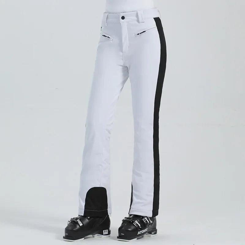 Wind & Waterdichte Dames Ski broek Met Stretch & Functionele Details – Warm, Comfortabel & Stijlvol Voor Wintersport