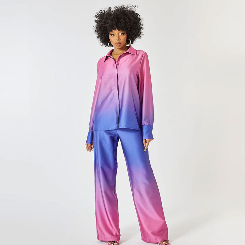 OPALIA | Glanzende Zomerset Dames met Overlopende Kleuren