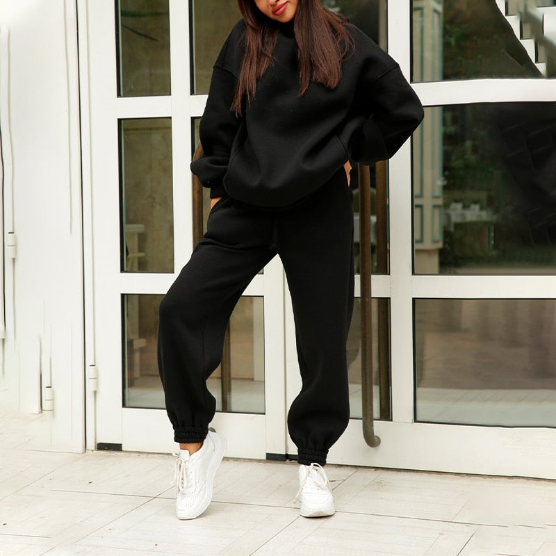 INÈS | Oversized Joggingset Voor Dames Met Relaxte Pasvorm – Comfortabel, Modieus & Veelzijdig