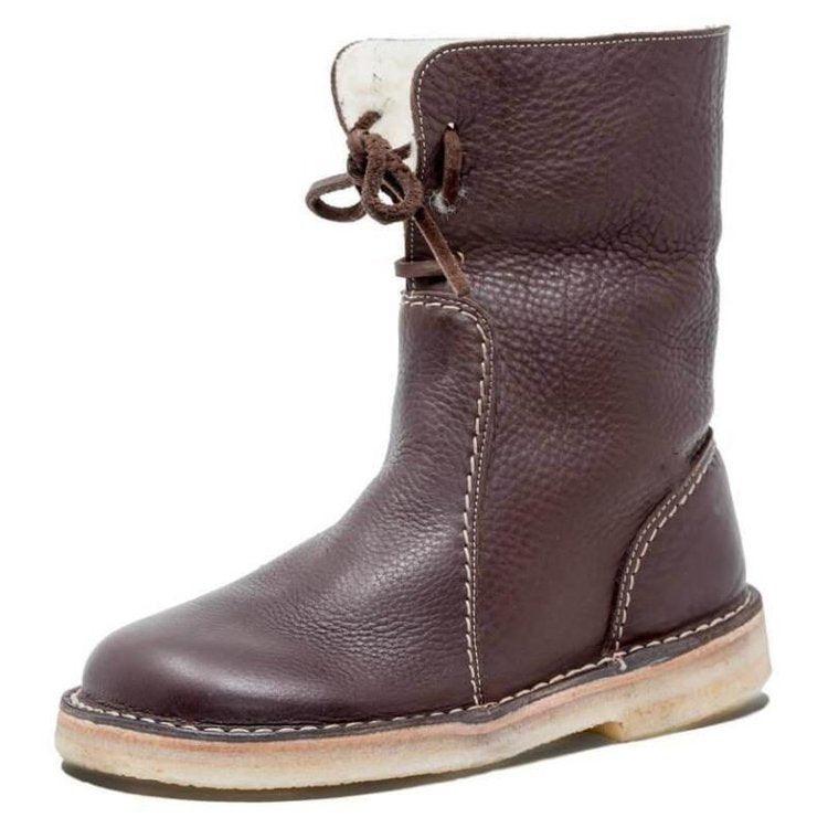 ELENA | Waterdichte Dames Fleece Laarzen Met Wollen Voering – Unieke Duurzaamheid & Ultiem Wintercomfort
