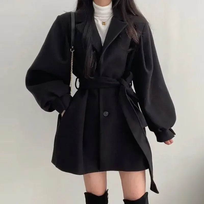 ISABELLA | Dames Trenchcoat met Ceintuur – Tijdloos, Elegant & Comfortabel Voor Elke Gelegenheid