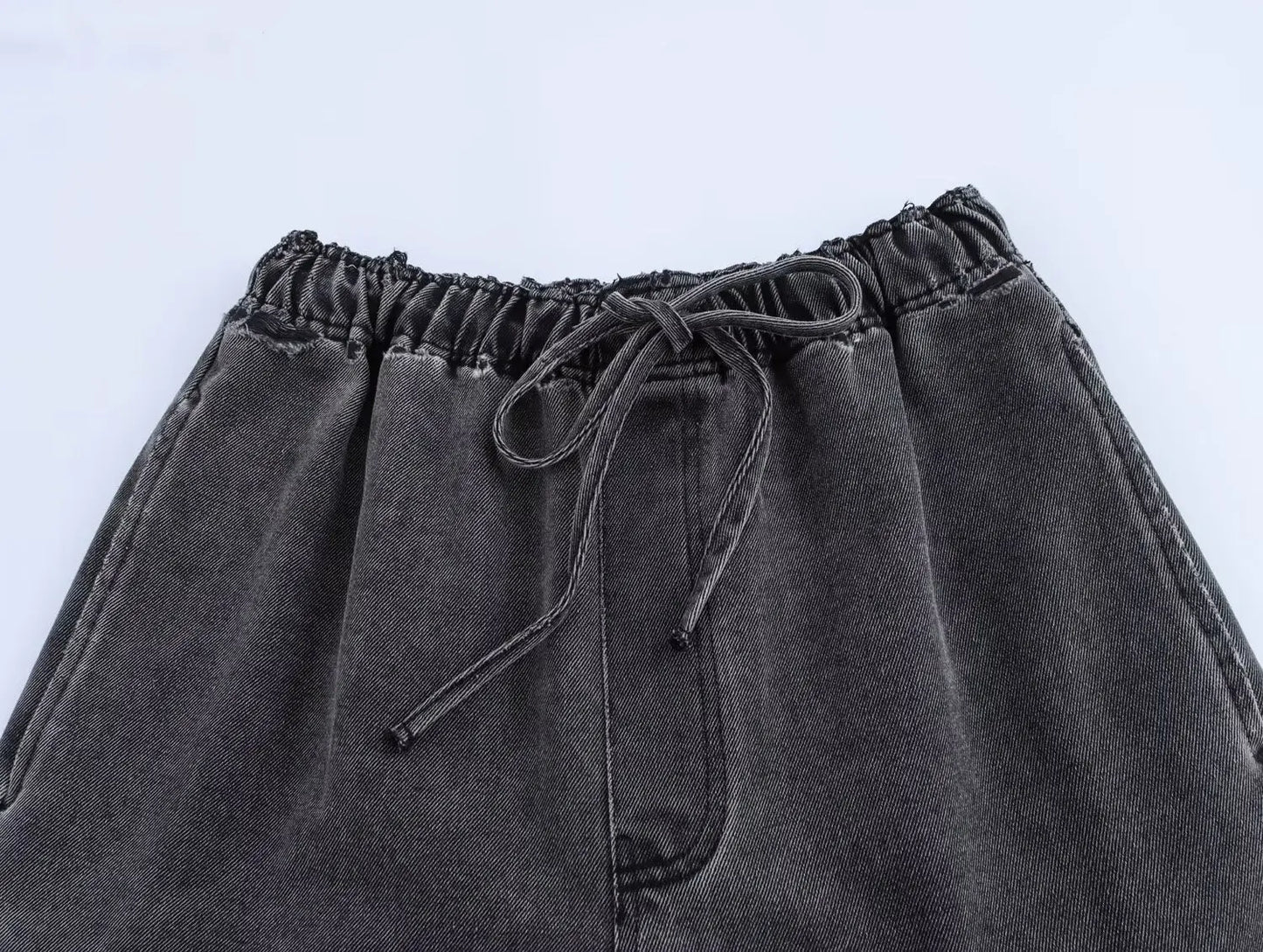 NOOR | Tweedelige Dames Set In Washed Denim Look – Relaxed, Stoer & Comfortabel Voor Elke Dag